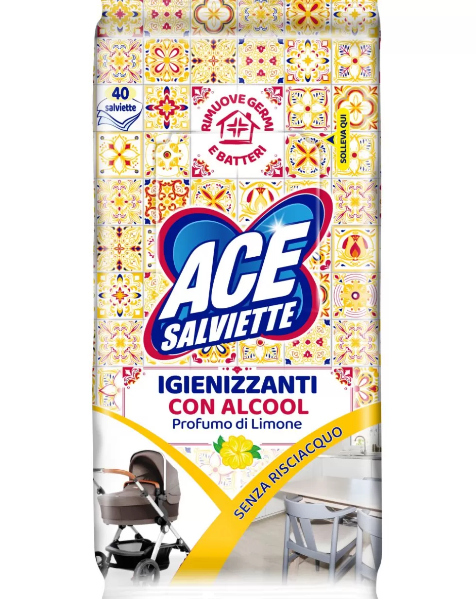 Salviette Igienizzanti Sgrassanti X40-ACE Best