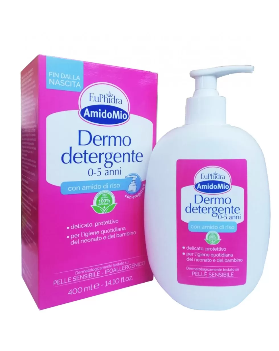 Amido Mio Dermodetergente0-5 Anni 400Ml-Euphidra Clearance