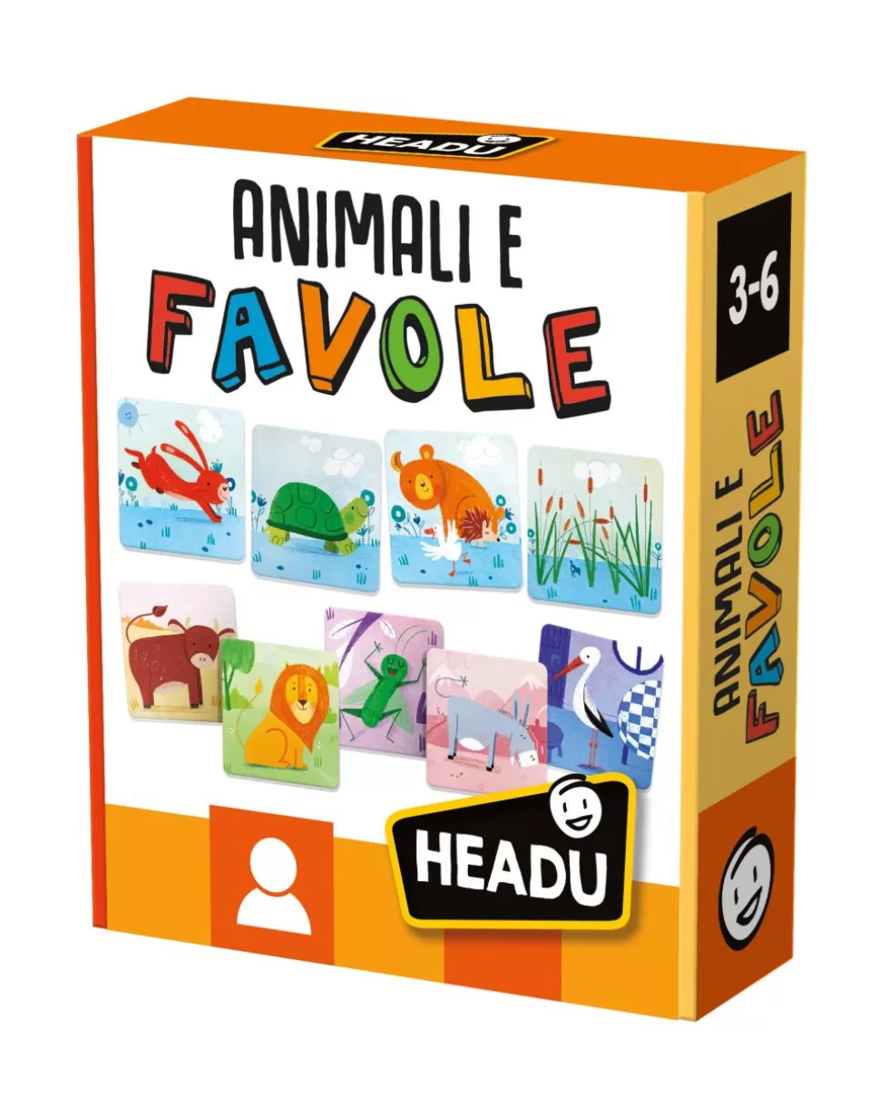 Animali E Favole. Gioca Componi E Inventa! 3/6 Anni --Headu Fashion