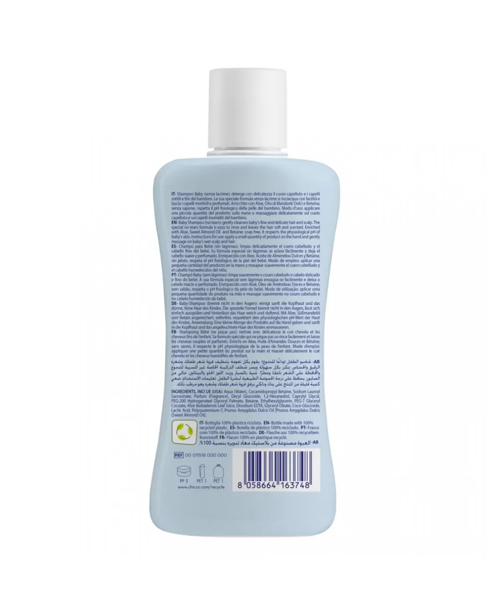 Baby Shampoo Natural Sensation 200Ml --Chicco Store