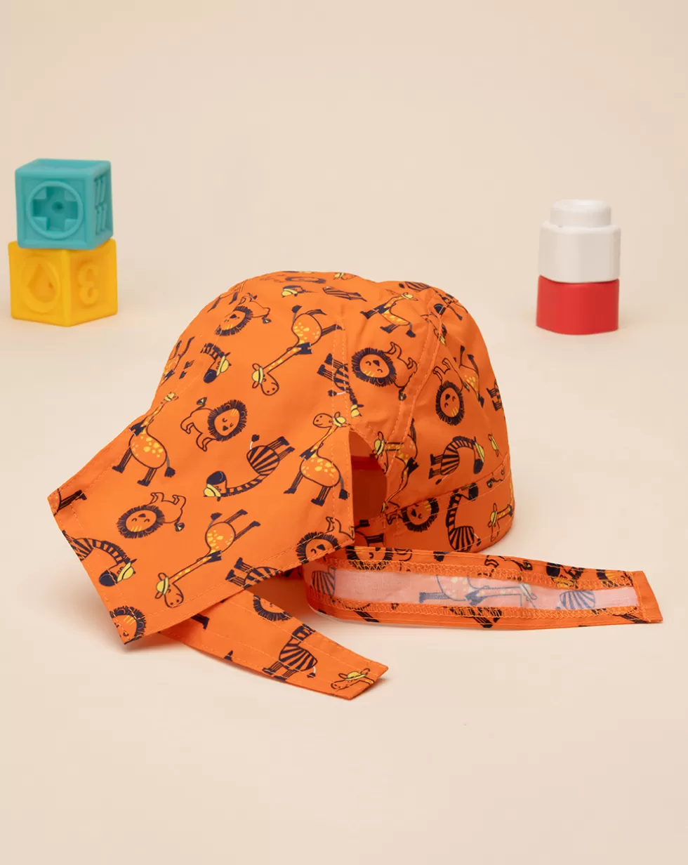 Bandana Arancione Bimbo Giraffe-Prenatal Store