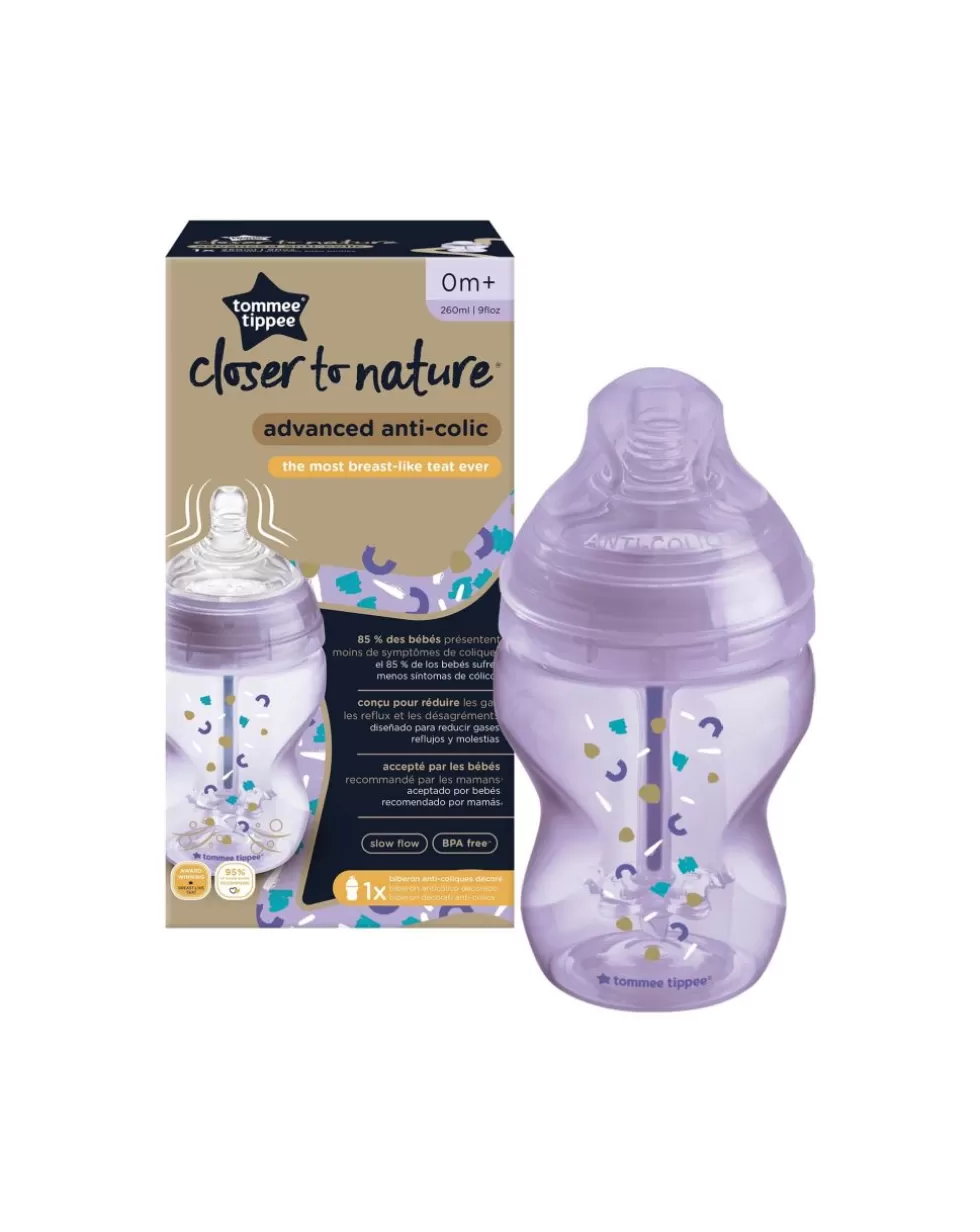 Biberon In Silicone Con Sistema Anti-Colica Avanzato 260Ml-Tommee Tippee Best Sale