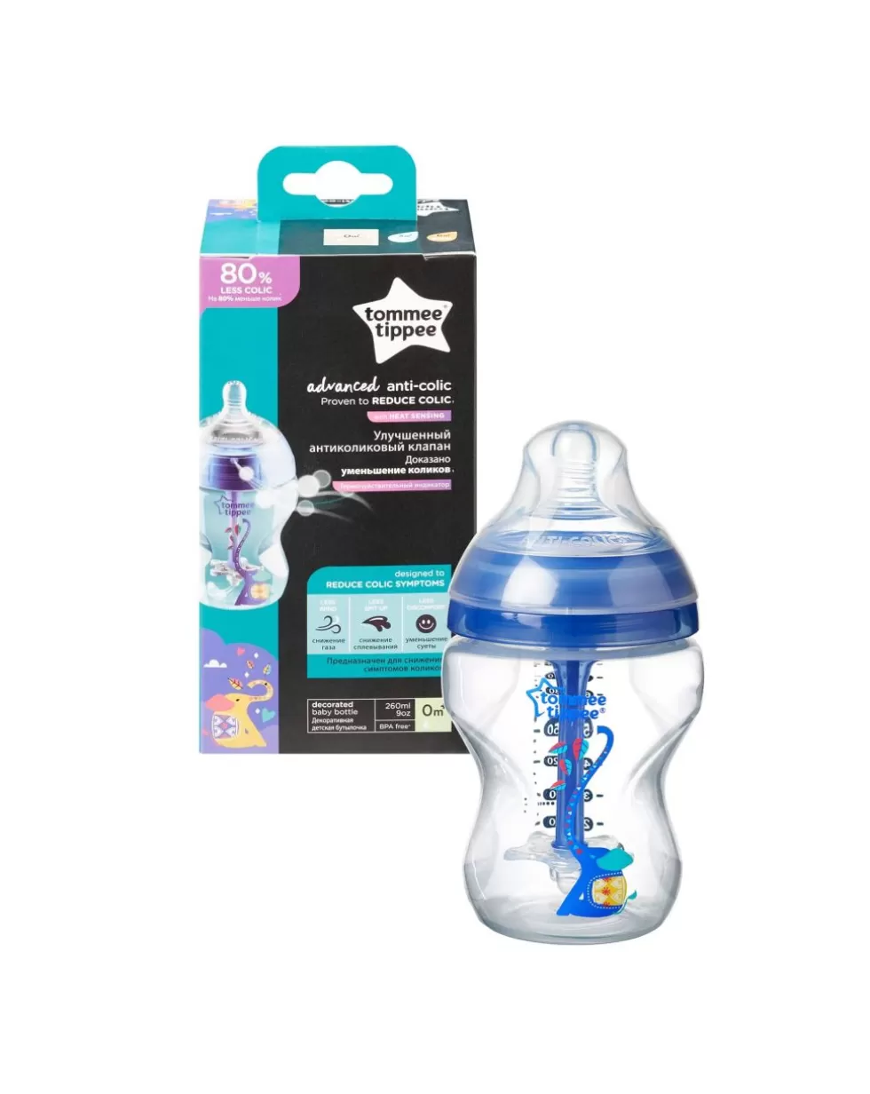 Biberon Ins Ilicone Con Sistema Anti-Colica Avanzato 260Ml-Tommee Tippee Cheap