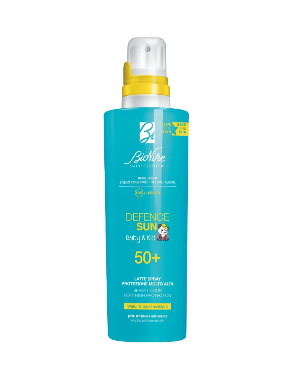 - Defence Sun 50+ Baby&Kid - Latte Spray 200Ml-BioNike Hot