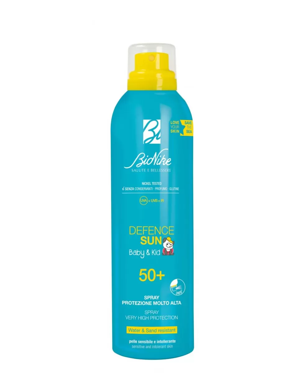 - Defence Sun 50+ Baby&Kidspray 200Ml-BioNike New