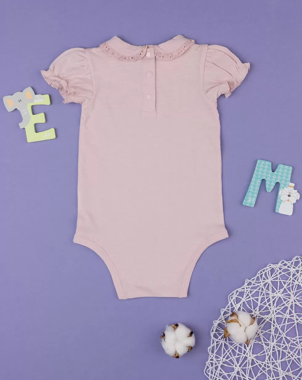 Body Bimba Maniche Corte Elegante Rosa-Prenatal Shop