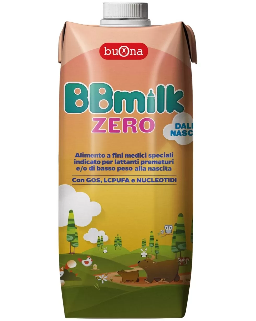 Buona - Latte Bbmilk Zero Liquido 500Ml-Humana Shop