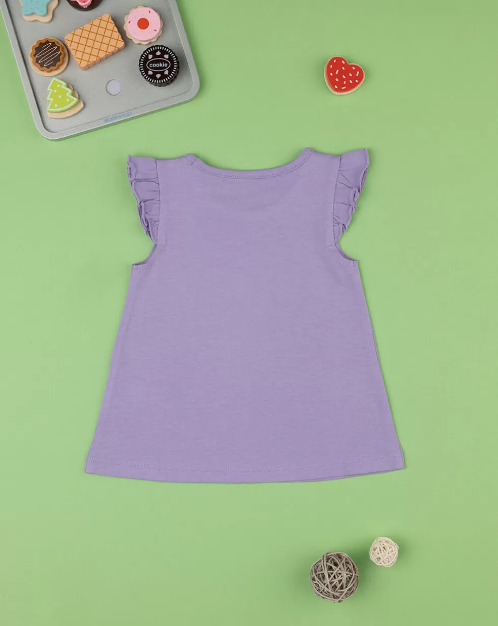 Canotta Bimba Viola "Sweet Summer”-Prenatal Best Sale