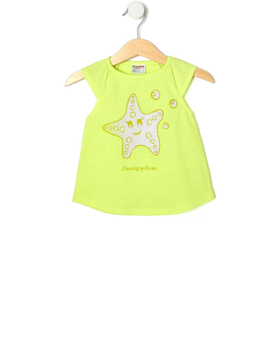 Canotta Fluo Con Stampa-Prenatal Best Sale