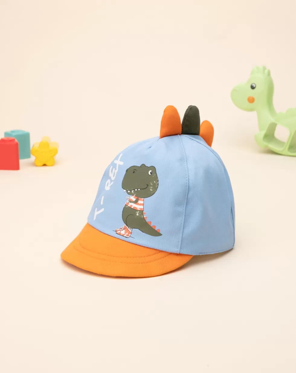 Cappello Con Visiera Bimbo "Dinosauro”-Prenatal New