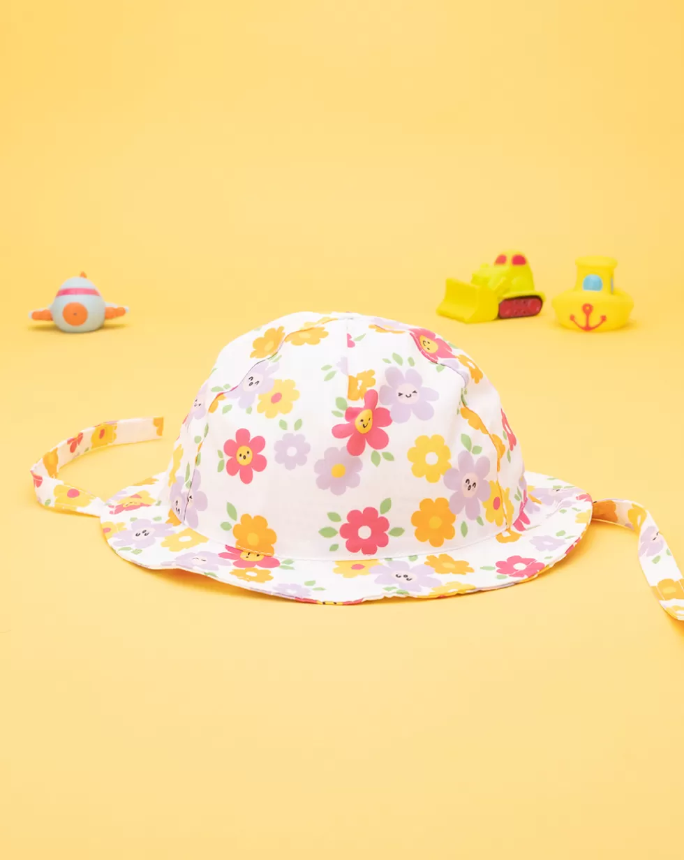 Cappello Estivo Bimba "Fiorellini”-Prenatal Fashion