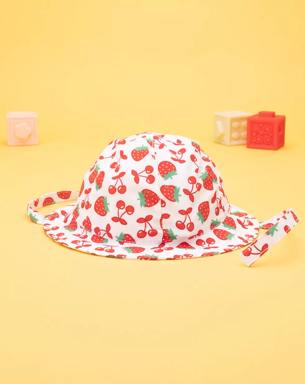 Cappello Estivo Bimba "Fragole”-Prenatal Best