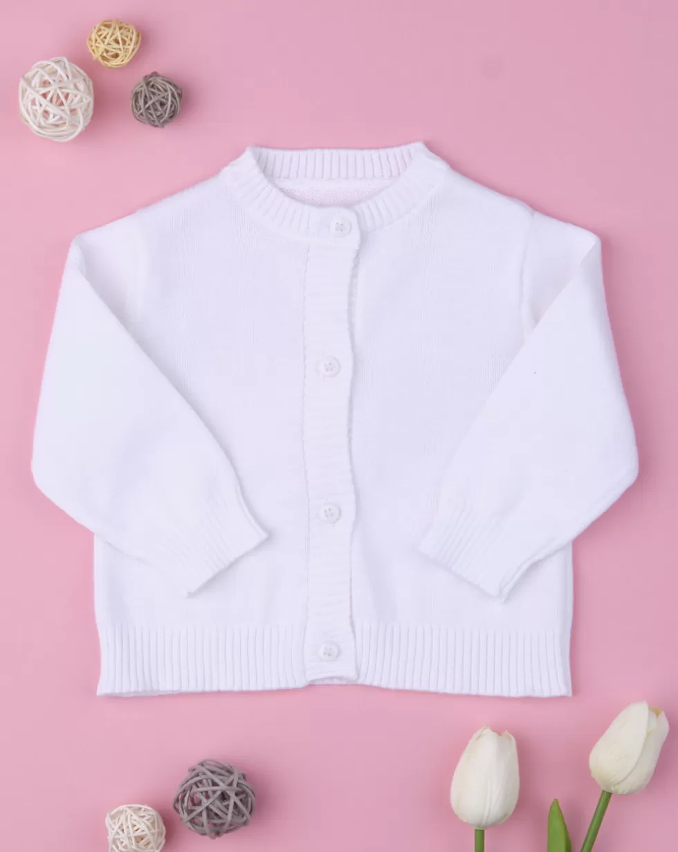 Cardigan Boy White-Prenatal Store