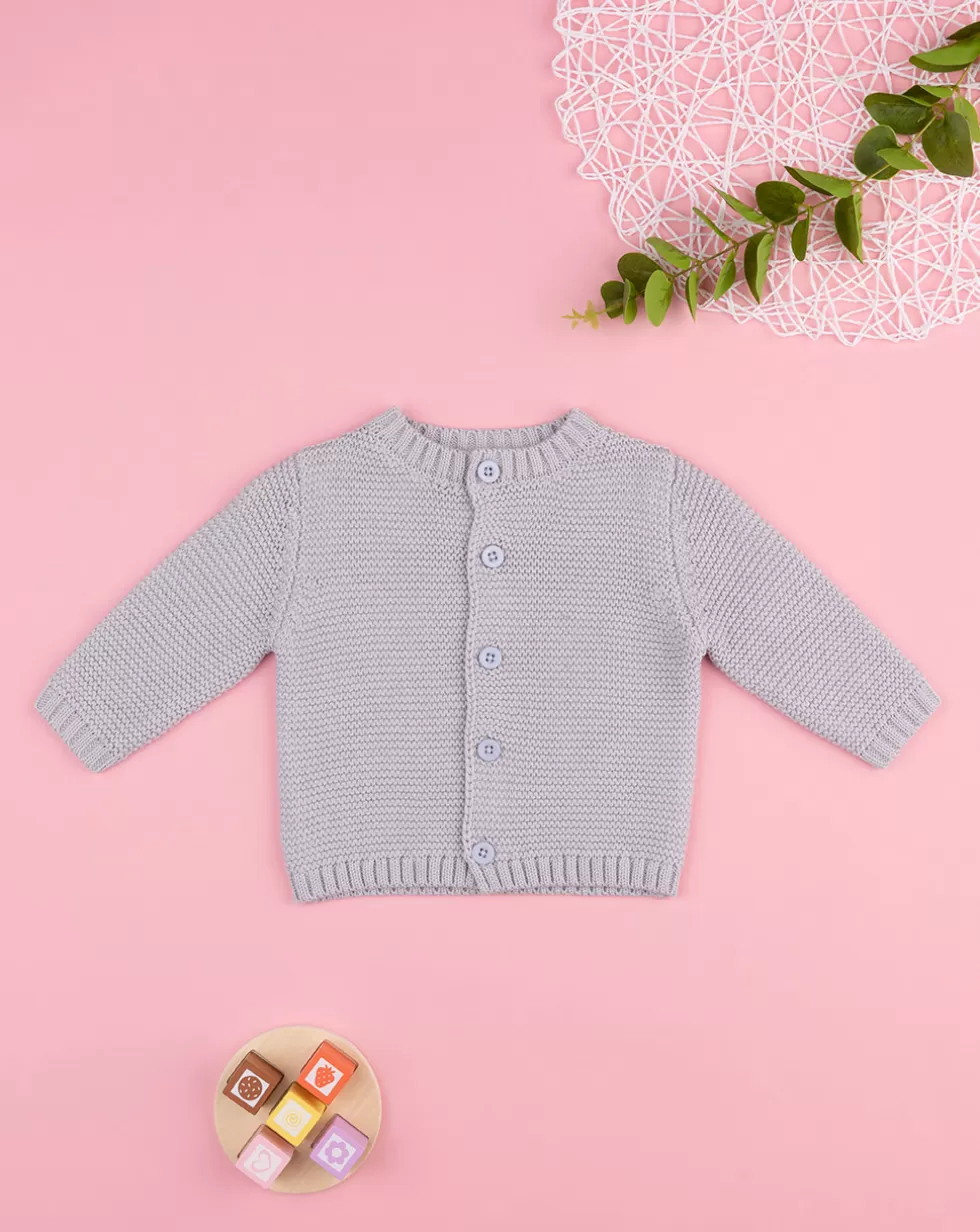 Cardigan Tricot In Cotone-Prenatal Best Sale