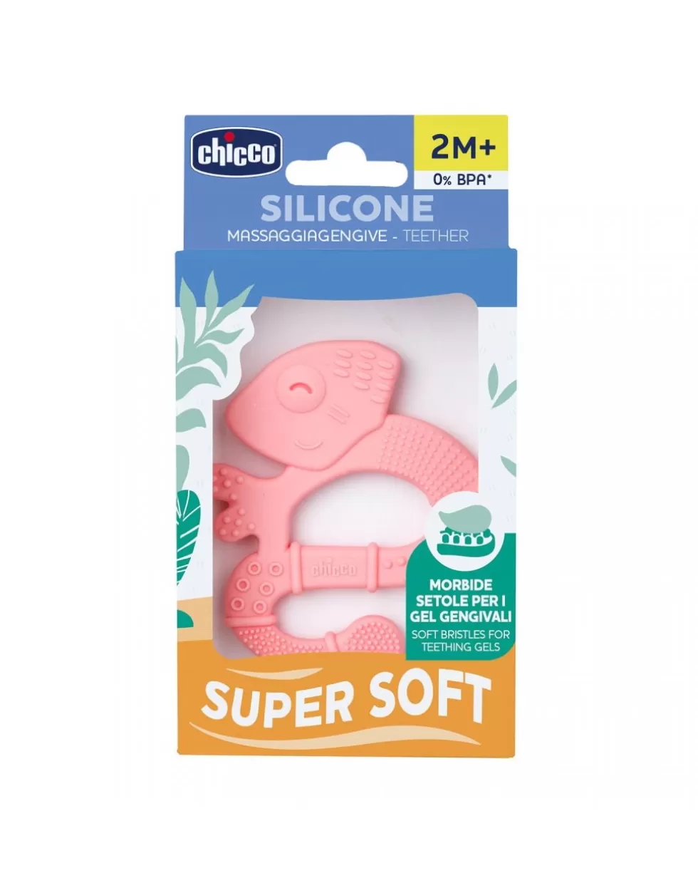 - Massaggiagengive Soft Iguana Rosa 2M+-Chicco Clearance