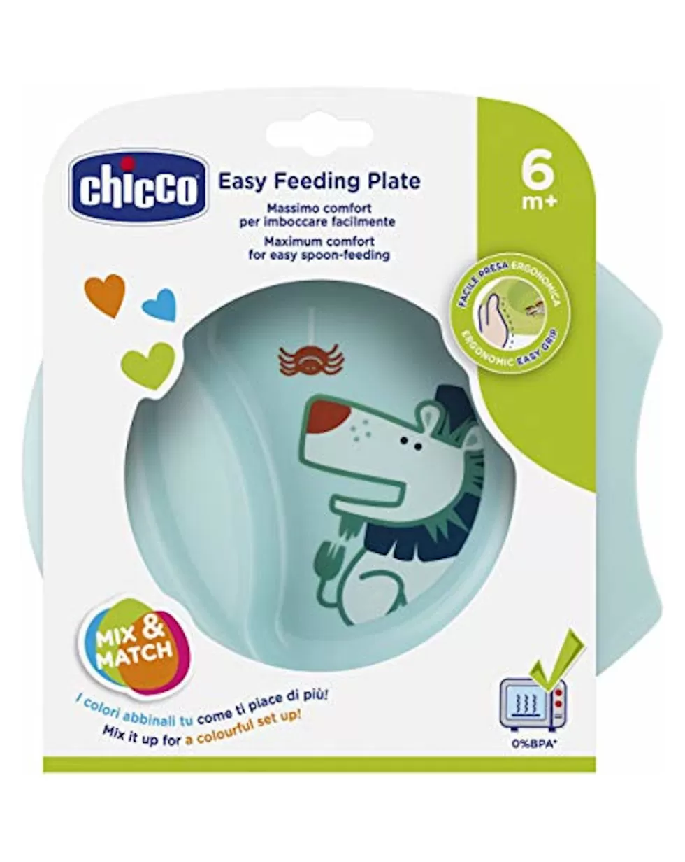 Ciotolina Pappa Facile 6M+ Azzurro-Chicco Outlet