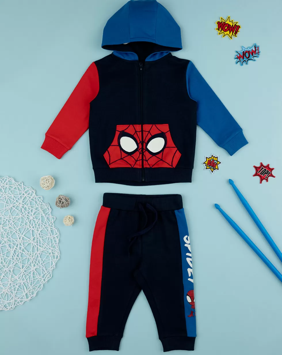 Completo Jogging Bimbo "Spiderman”-Prenatal Fashion