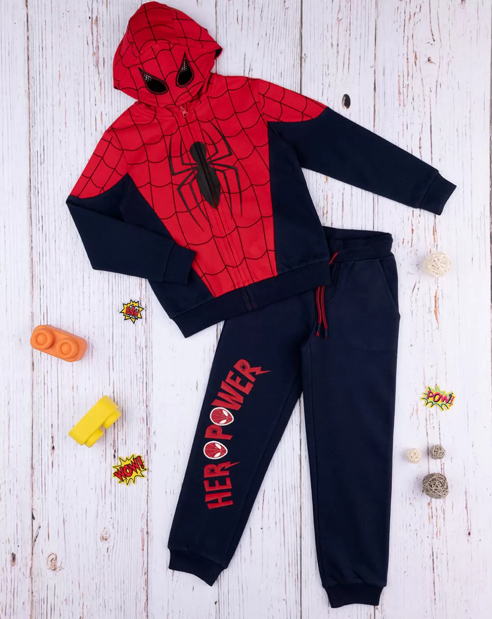 Completo Jogging Bimbo "Spiderman”-Prenatal Clearance