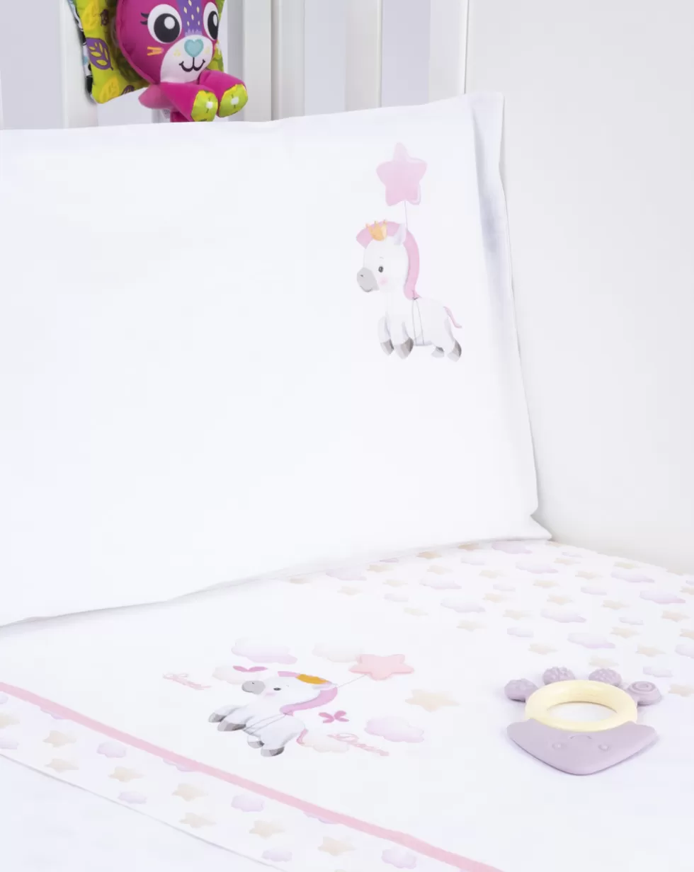 Completo Universale Lettino 3 Pz Girl "Principesse”-Prenatal Store