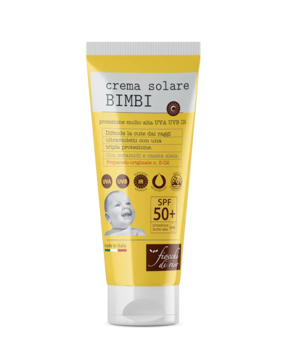 Crema Solare Bimbi Spf 50+ | 100Ml --Fiocchi di Riso Cheap