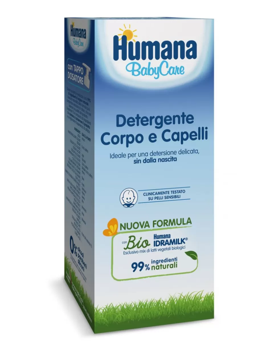 Detergente Corpo & Capelli 300 Ml-Humana Baby Care Cheap