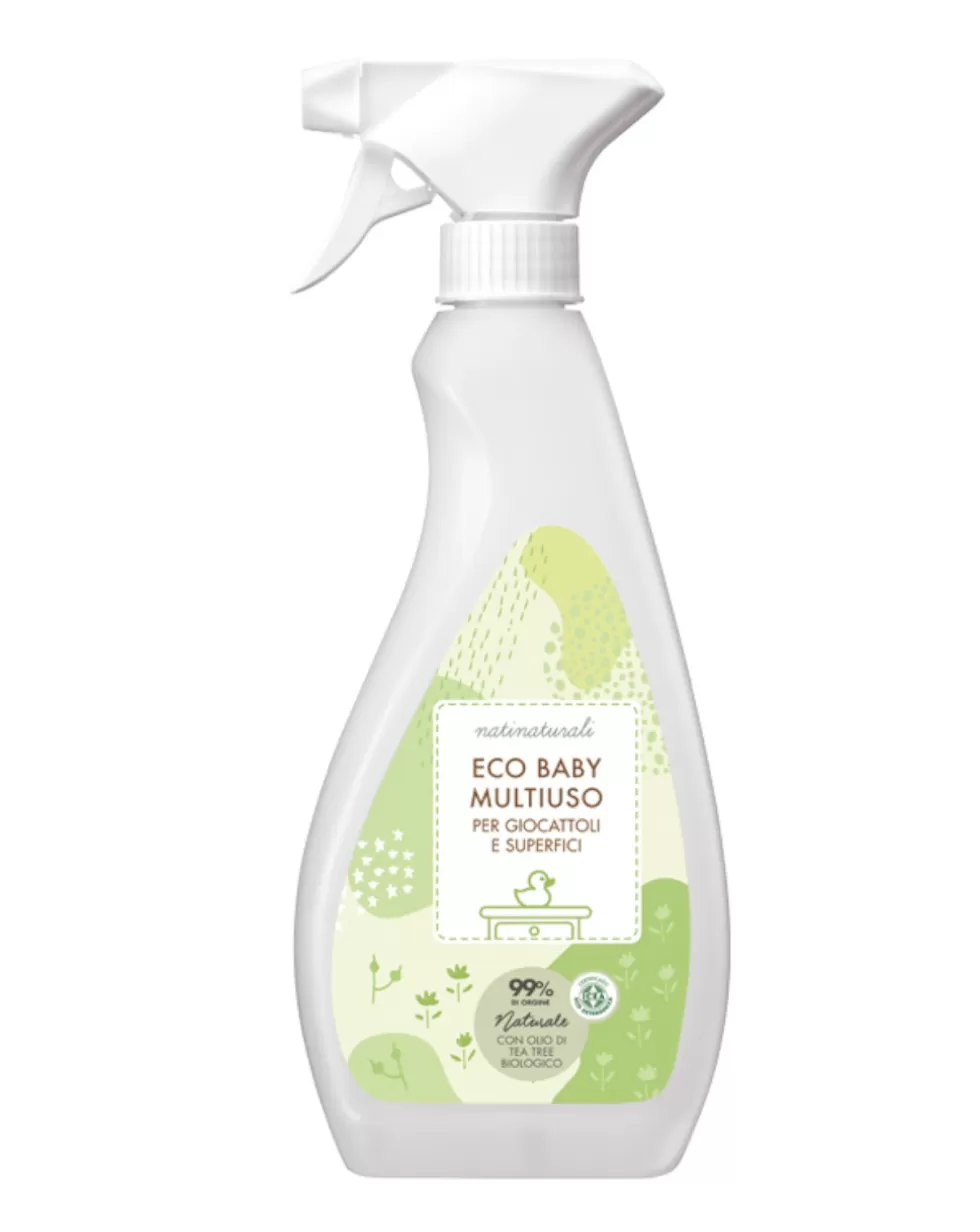 Eco Baby Multiuso Spray 500 Mlper Giocattoli E Superfici-Nati Naturali Fashion