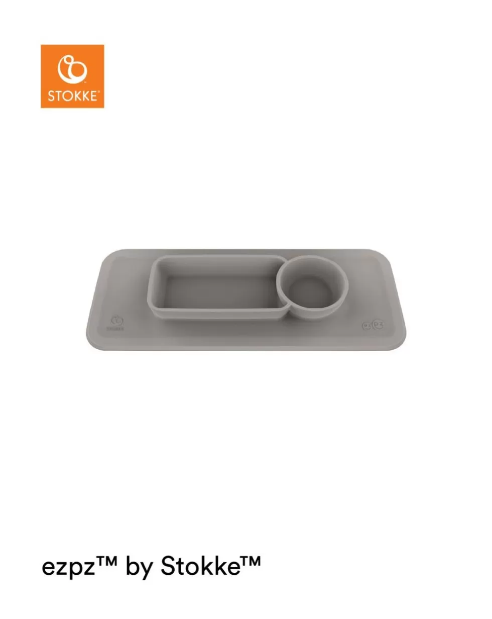 Ezpz? By ? Tovaglietta Per Vassoio Clikk? - Soft Grey-Stokke Flash Sale