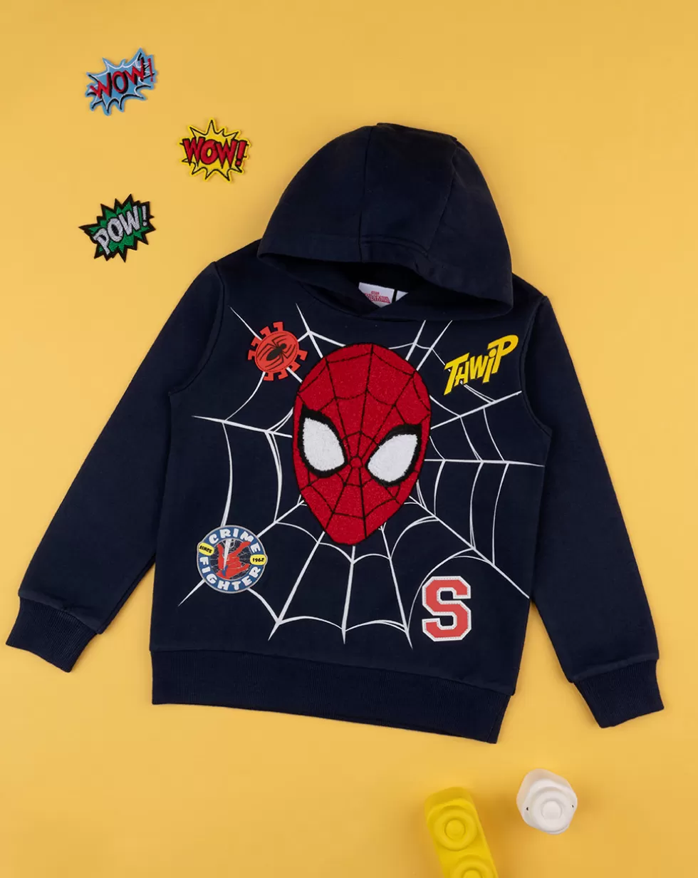 Felpa Bimbo "Spiderman” Blu-Prenatal Sale