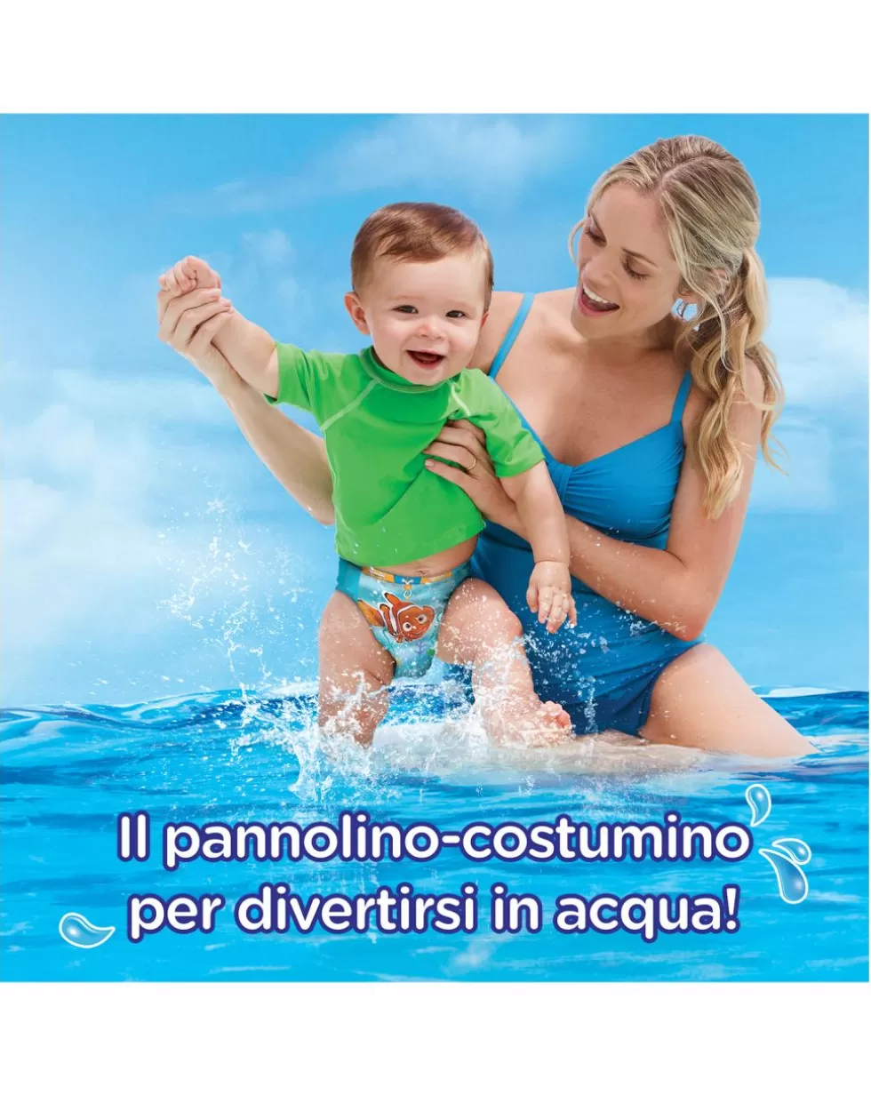 - Little Swimmers Pacco Doppio Tg. 2-3 (20 Pannolini)-Huggies Fashion