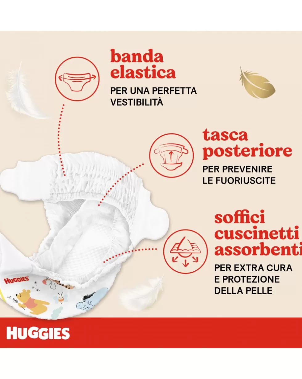 Pannolini Extra Care Grande Tg. 4 (7-18 Kg) - 38 Pezzi-Huggies Best Sale