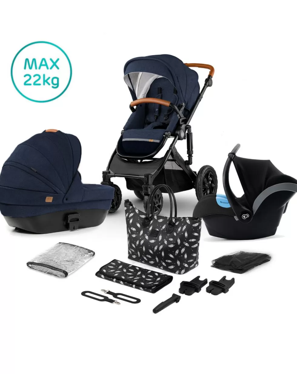 Trio Prime Navy Con Mommy Bag-Kinderkraft Sale