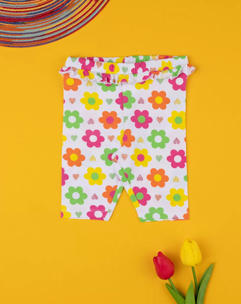 Legging Bimba "Fiori”-Prenatal Hot