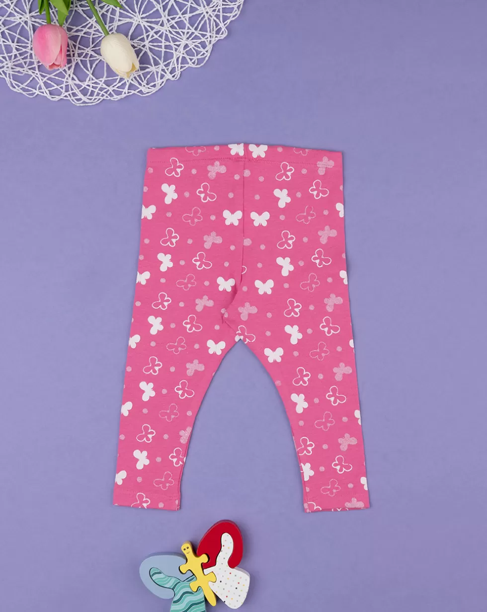 Legging Jersey Bimba Rosa-Prenatal Shop