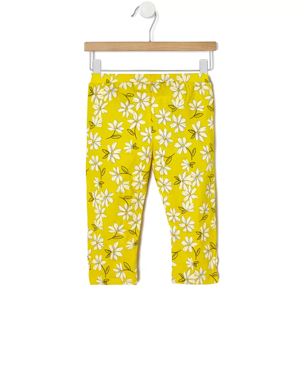 Leggings 3/4 Stampa Fiori-Prenatal Cheap