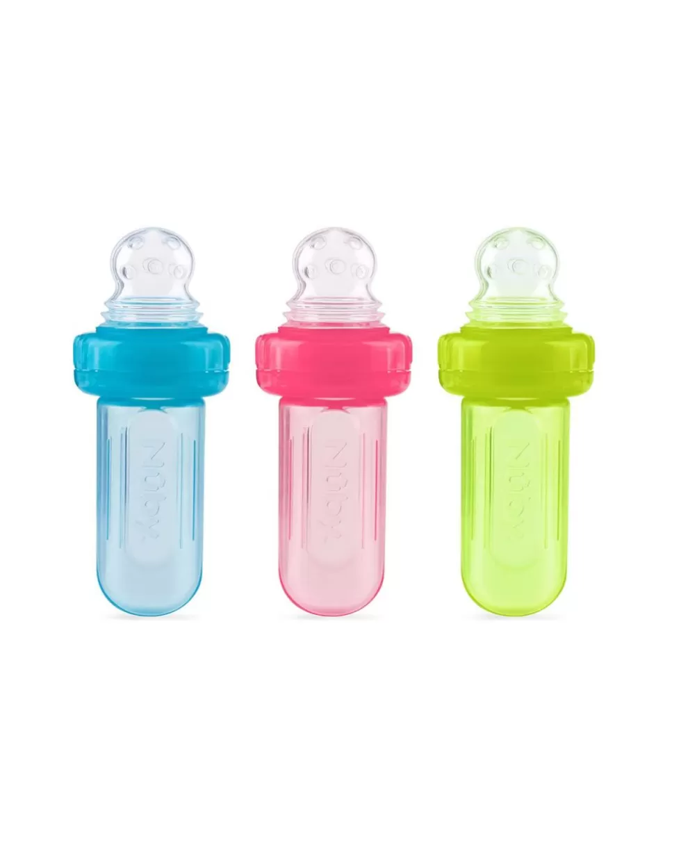 Mini Squeeze Feeder 40 Ml Con Cappuccio Igienico-Nuby Cheap