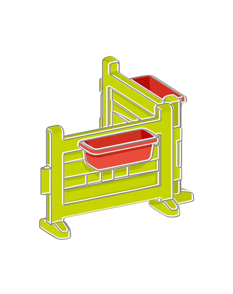 Modulo Steccato Con Fioriere Per Casette --Smoby Online