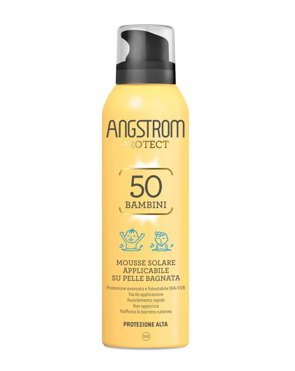 Mousse Solare Bambini Trasparente Spf 50 | 150Ml --Angstrom Sale