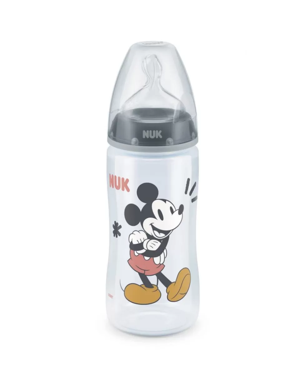 Biberon Disney Tc_Mickey_Gray_ Pp300Ml Silicone 6-18M-Nuk Hot