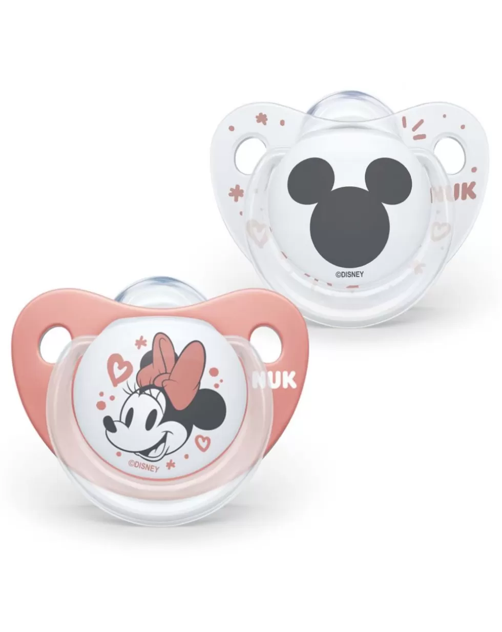 Succhietto Tl Disney Minnie_Red_Silicone 6-18 2Pz-Nuk Best Sale