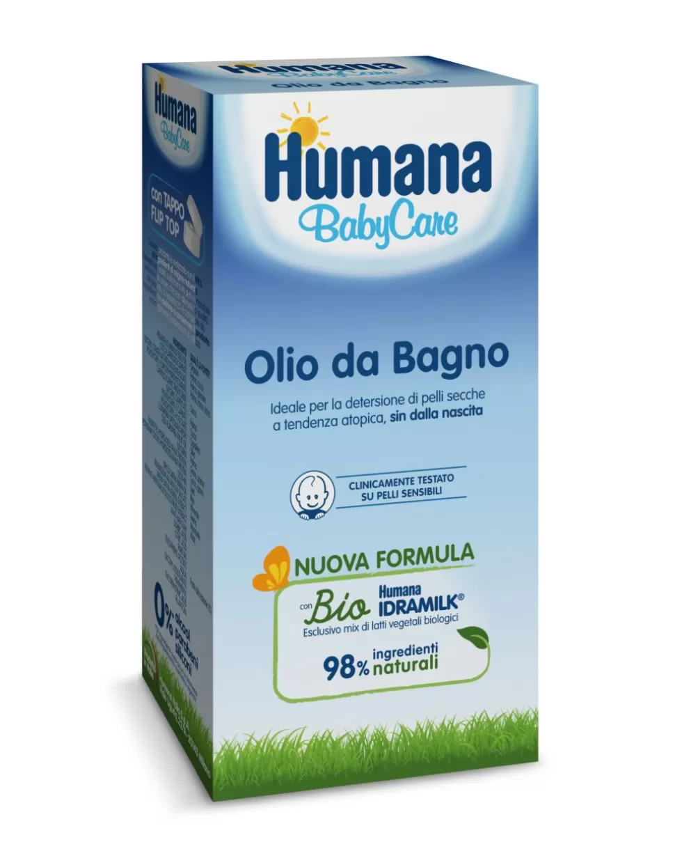 Olio Da Bagno 200 Ml-Humana Baby Care Clearance