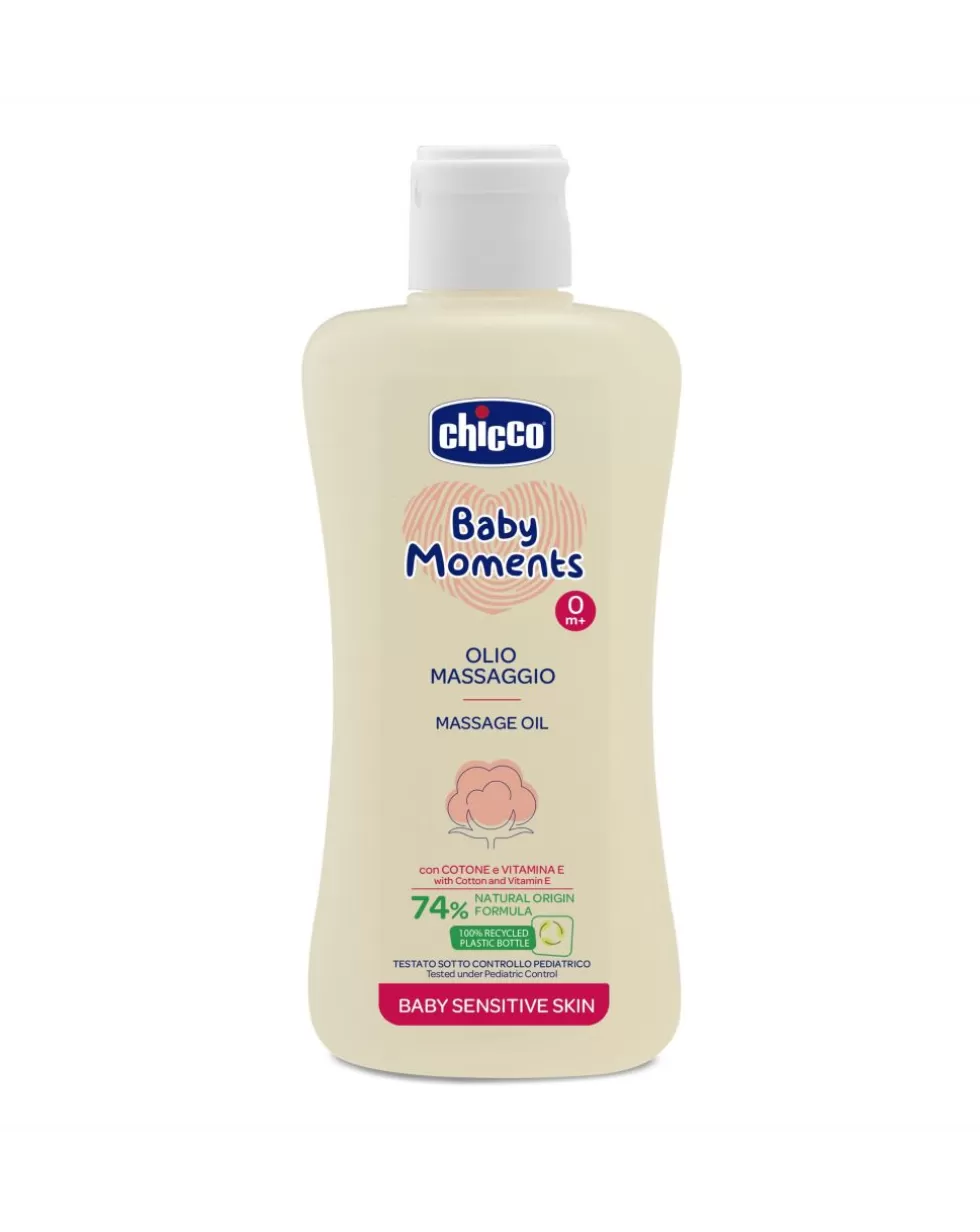 Olio Massaggio Baby Moments Sensitive Skin-Chicco Store