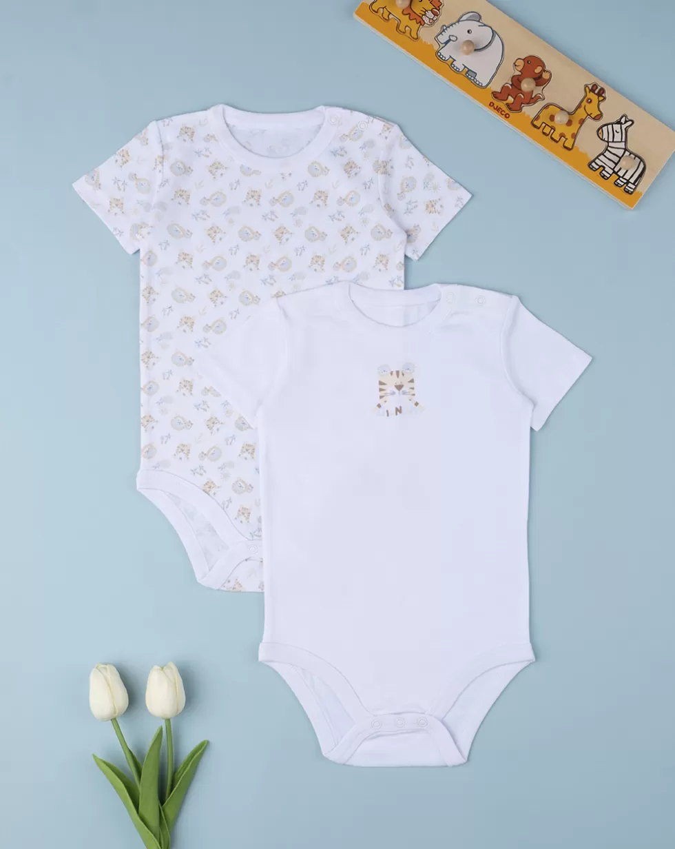 Pack 2 Body Boy "Tigre”-Prenatal Sale