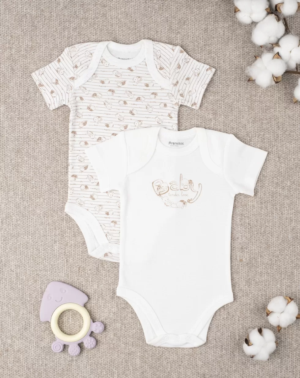 Pack 2 Body Girl "Baby” Organic - Cotton-Prenatal Fashion