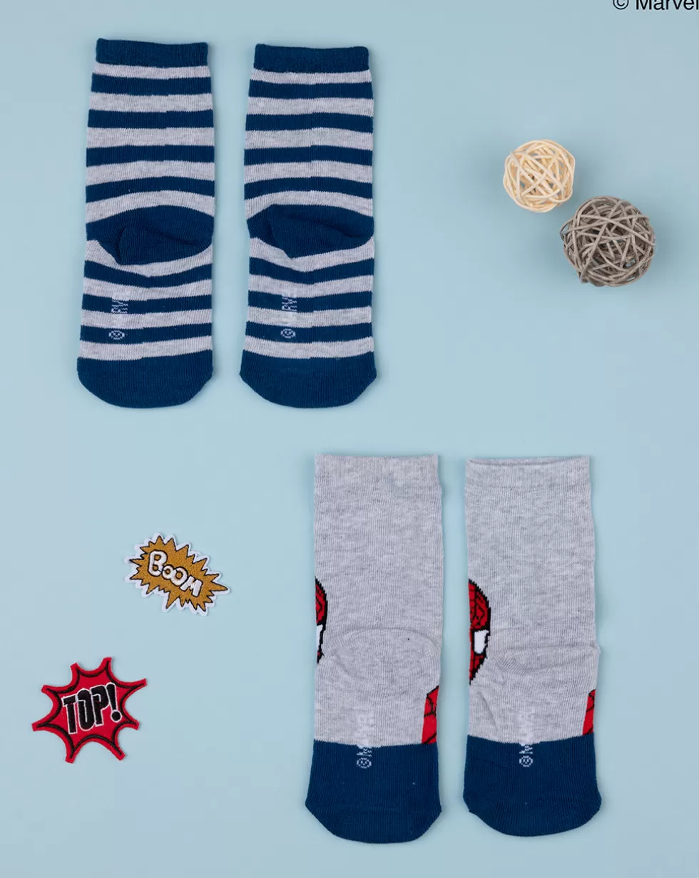 Pack 2 Calze Bambino Spiderman-Prenatal Shop