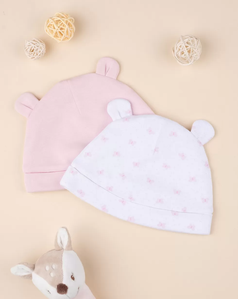 Pack 2 Cappelli Girl Pink-Prenatal Fashion