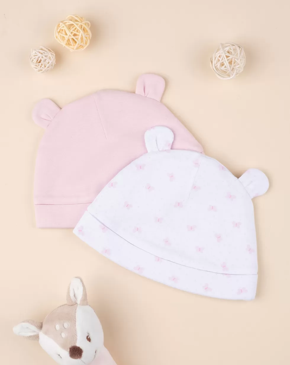 Pack 2 Cappelli Girl Pink-Prenatal Fashion