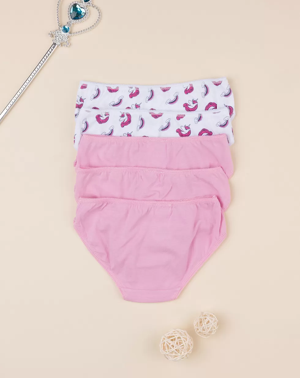 Pack 5 Slip Bambina Unicorni-Prenatal Best