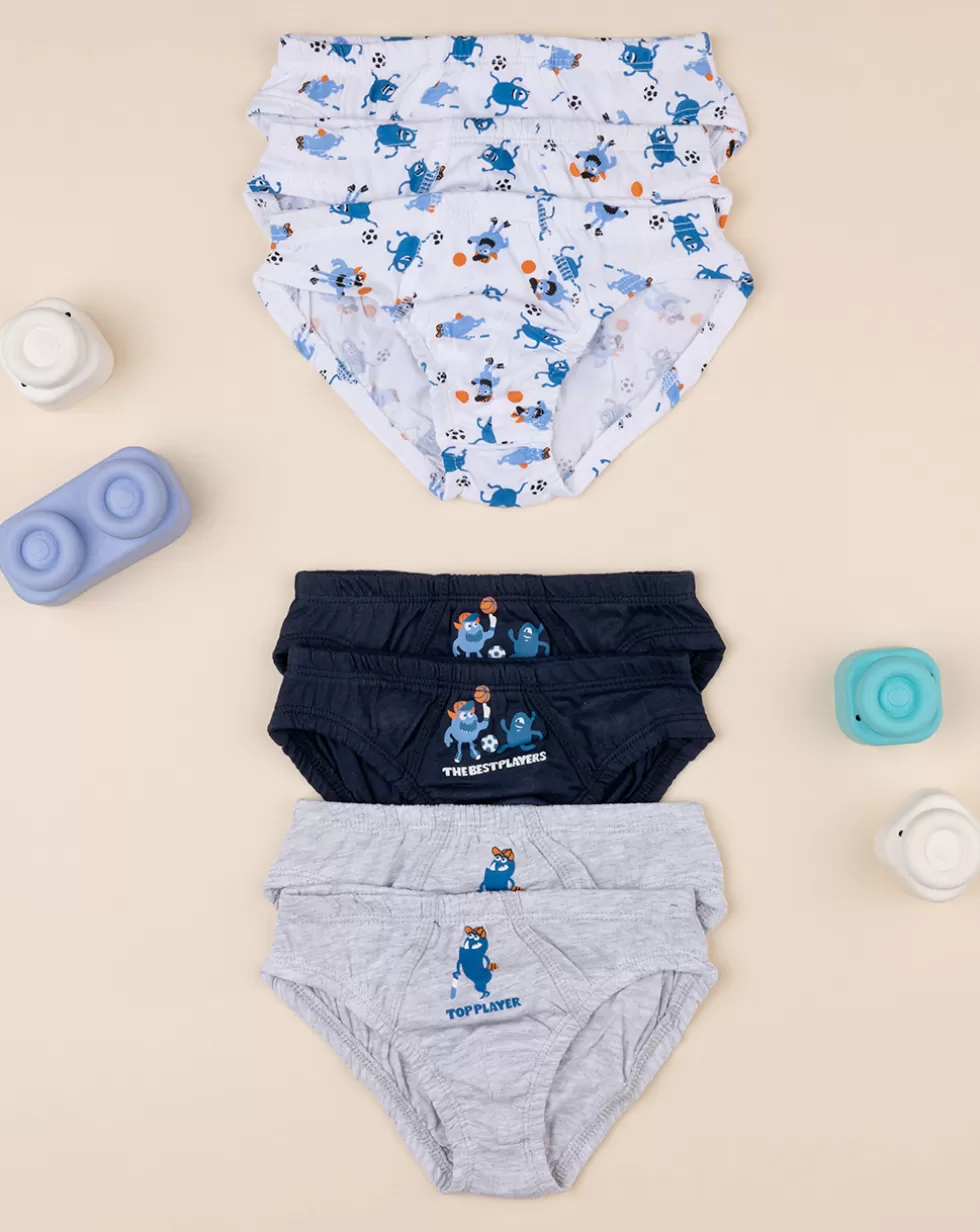 Pack 7 Slip Bambino Dinosauro-Prenatal Clearance