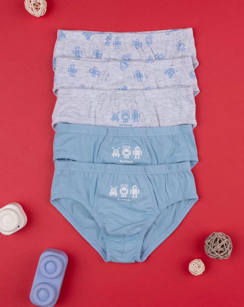 Pack 5 Slip Jersey Bimbo-Prenatal Discount