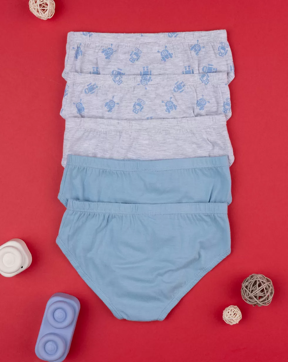 Pack 5 Slip Jersey Bimbo-Prenatal Discount